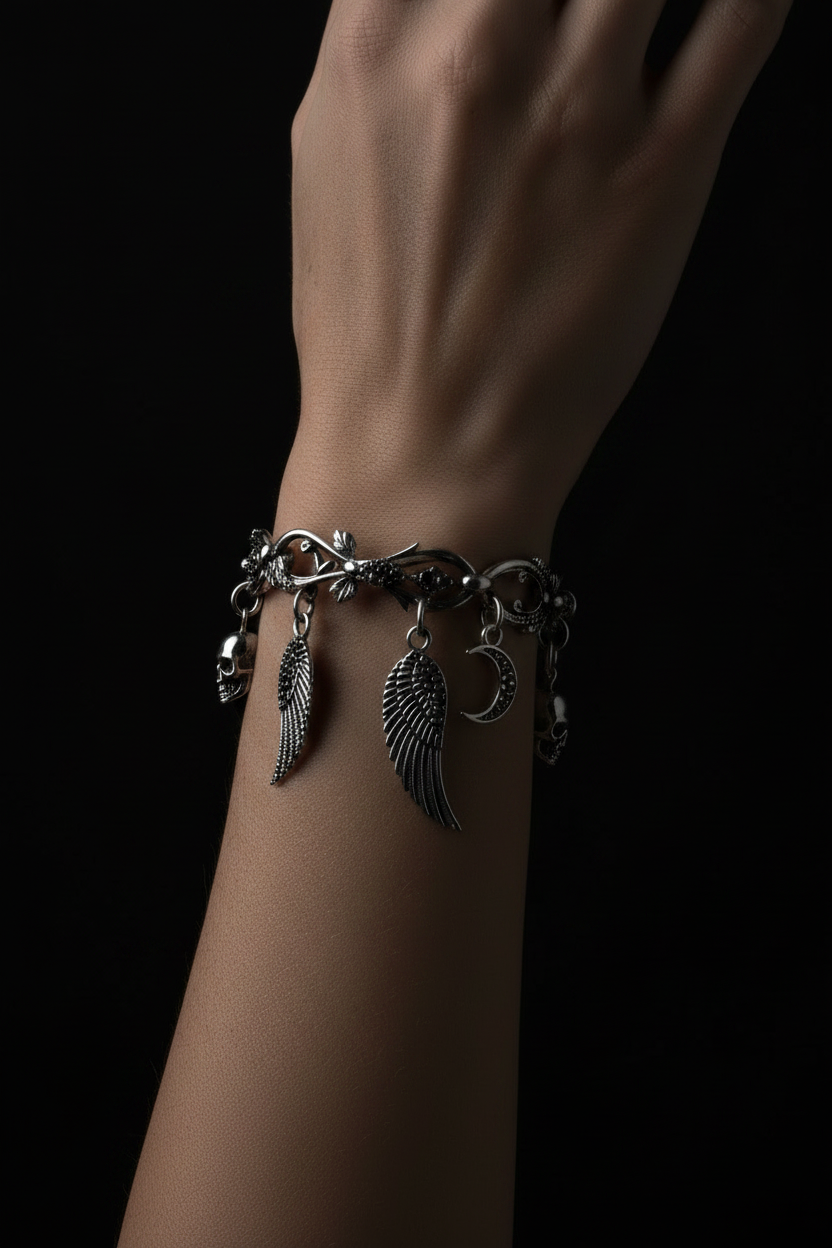 Bracelet wrist close-up