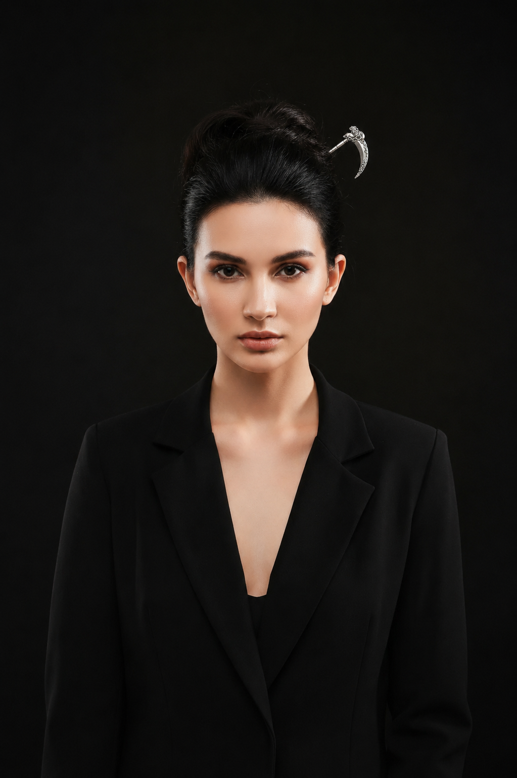 Skull Reaper Hair Pin