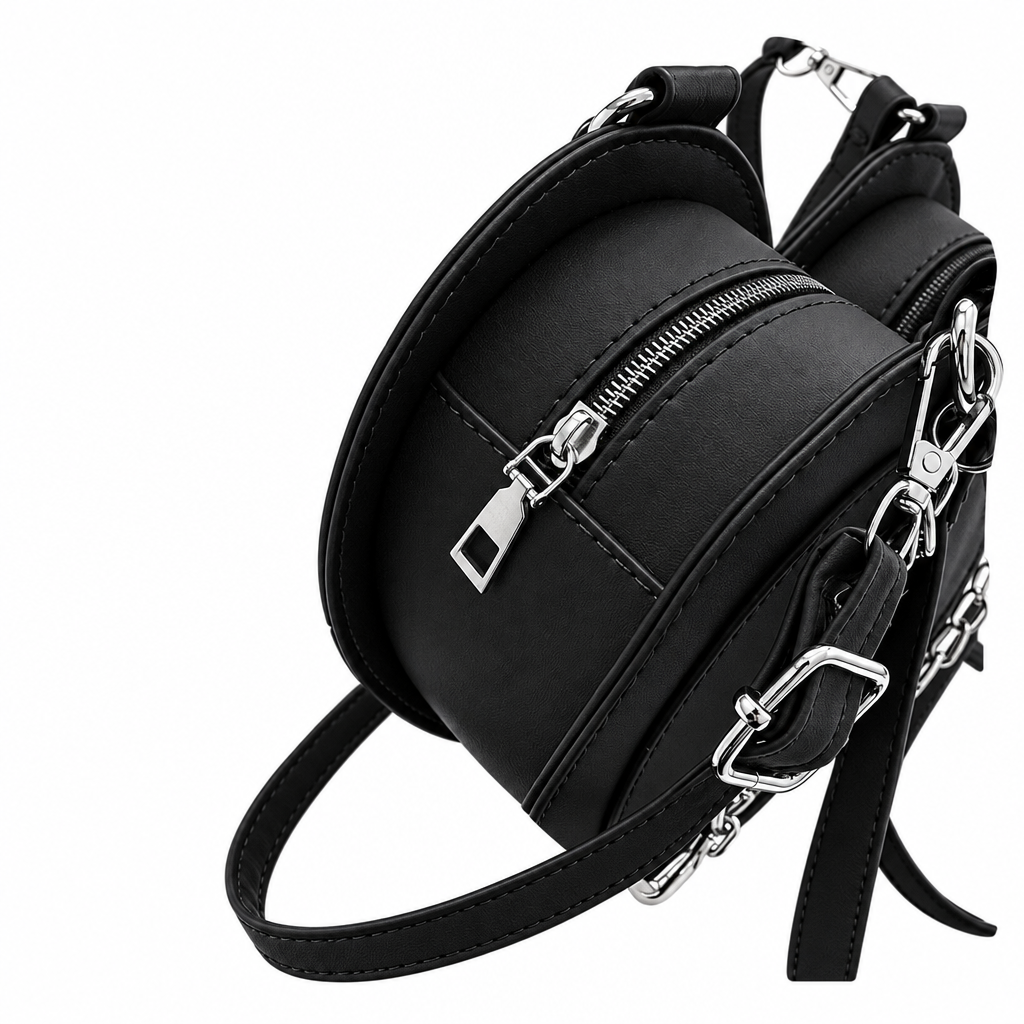 Black bag, no background, no hand, no text