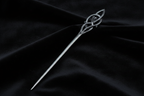 Celtic Knot Hair Pin – Gun Black – Black Velvet