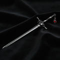 Iron Oath Hair Pin – Gun Metal, Black Velvet