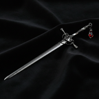 Iron Oath Hair Pin – Gun Metal, Black Velvet