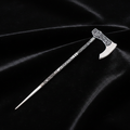Norse Raven Axe Hair Pin – Black Velvet