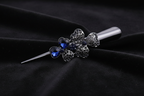 Sapphire Bloom Barrette – v3