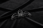 Spider Claw Hair Clip – Black – Black Velvet